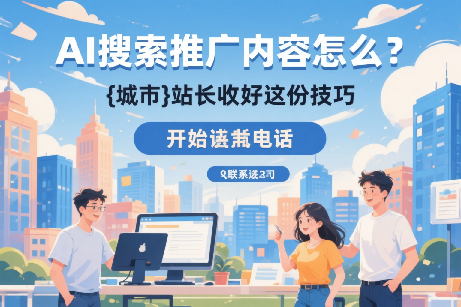 AI搜索推广内容怎么写？和硕站长收好这份技巧