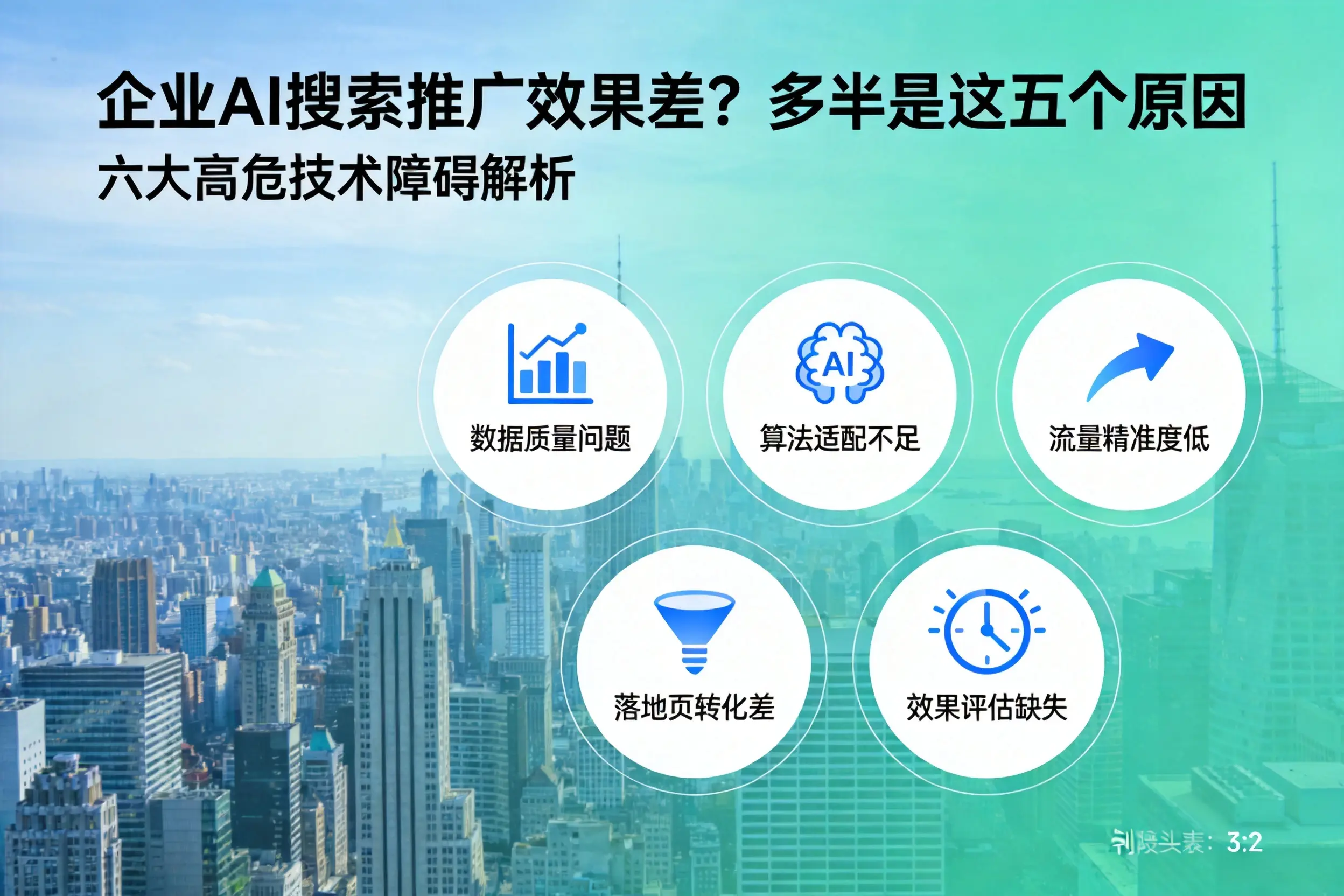 和硕企业AI搜索推广效果差?多半是这五个原因